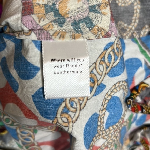 Rhode Hailey Chain Mini Dress Size 2 - Picture 14 of 15